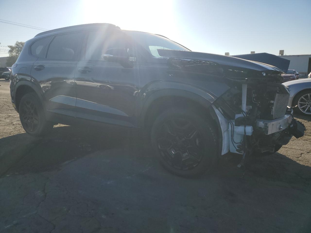 2022 Hyundai Santa Fe VIN KM8S7DA22NU051247 Copart auction photo, front end damage thumbnail 4