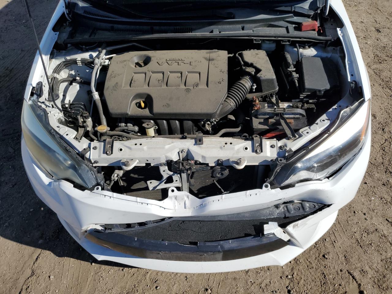 2015 Toyota Corolla VIN 5YFBURHEXFP308633 Copart auction photo, front end damage thumbnail 11