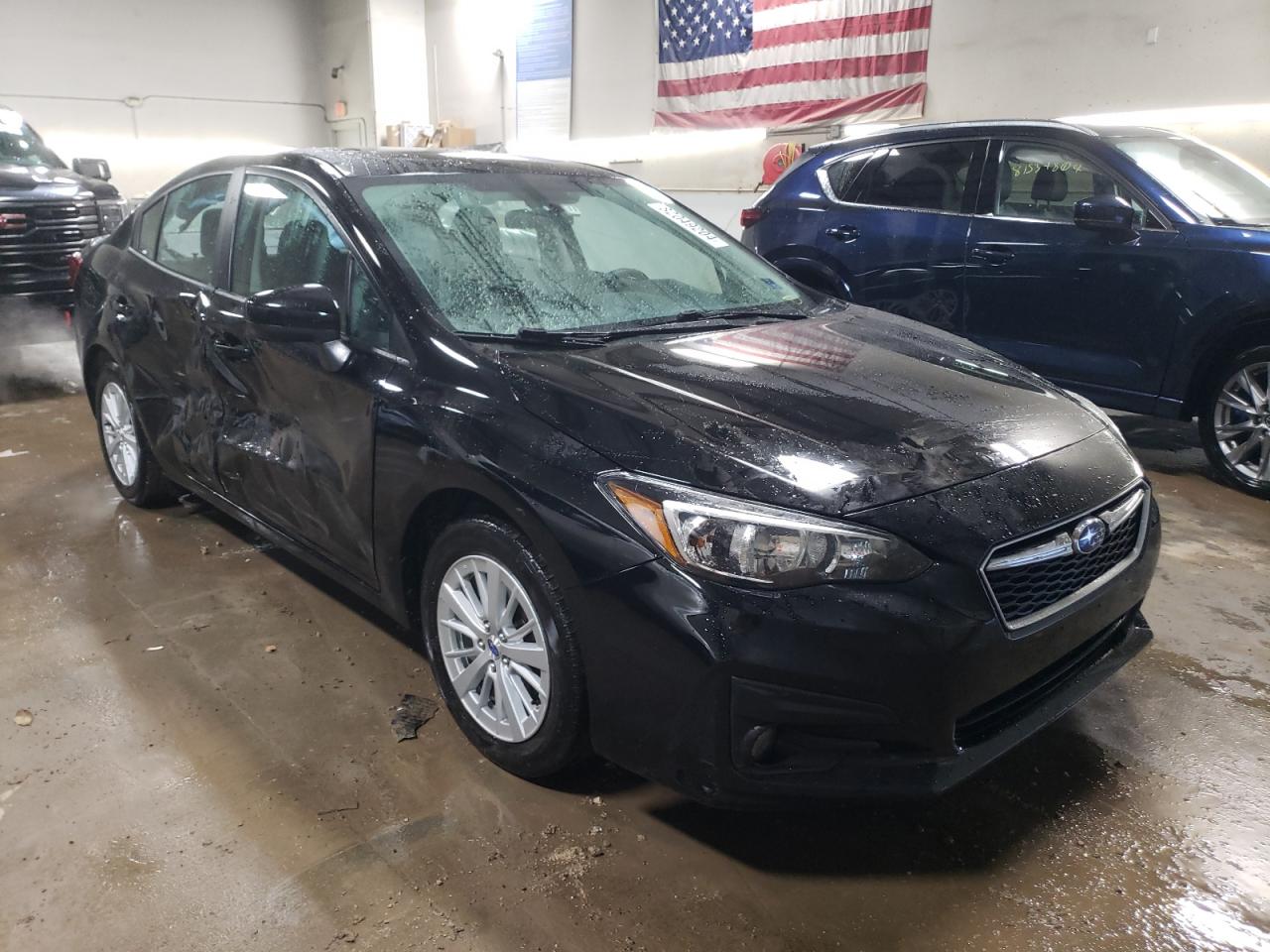 2018 Subaru Impreza VIN 4S3GKAD60J3623468 Copart auction photo, side damage thumbnail 4