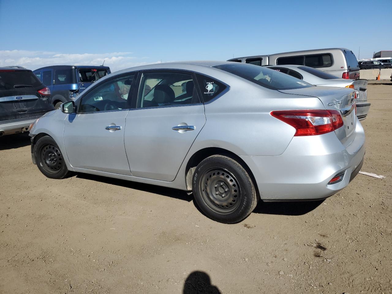 2019 Nissan Sentra VIN 3N1AB7AP2KY363043 Copart auction photo, front end / rear end damage thumbnail 2