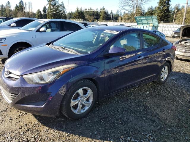 2014 Hyundai Elantra VIN 5NPDH4AE9EH529761