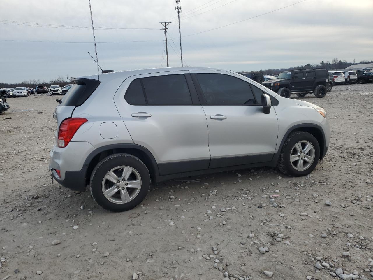 2019 Chevrolet Trax VIN 3GNCJKSB6KL255740 Copart auction photo, rear end damage thumbnail 3