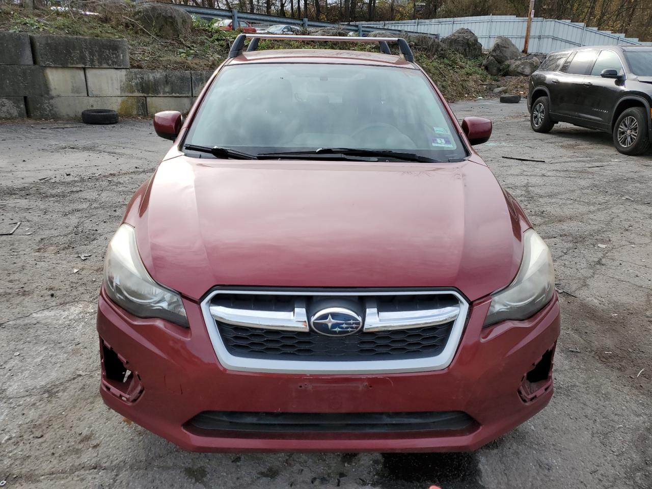 2014 Subaru Impreza VIN JF1GPAC63E8287719 Copart auction photo, rear end / front end damage thumbnail 5