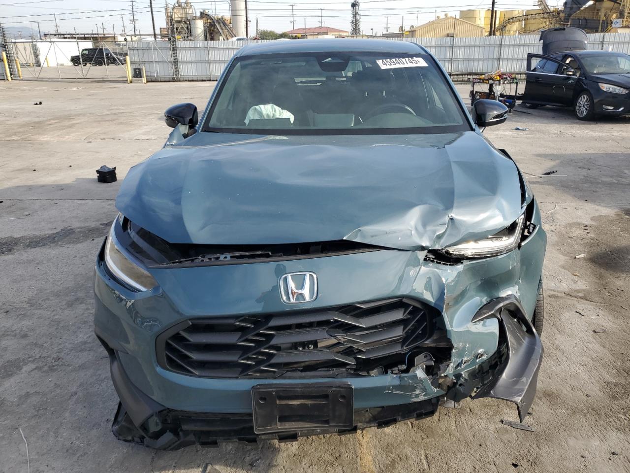 2024 Honda HR-V VIN 3CZRZ1H57RM732097 Copart auction photo, front end damage thumbnail 5