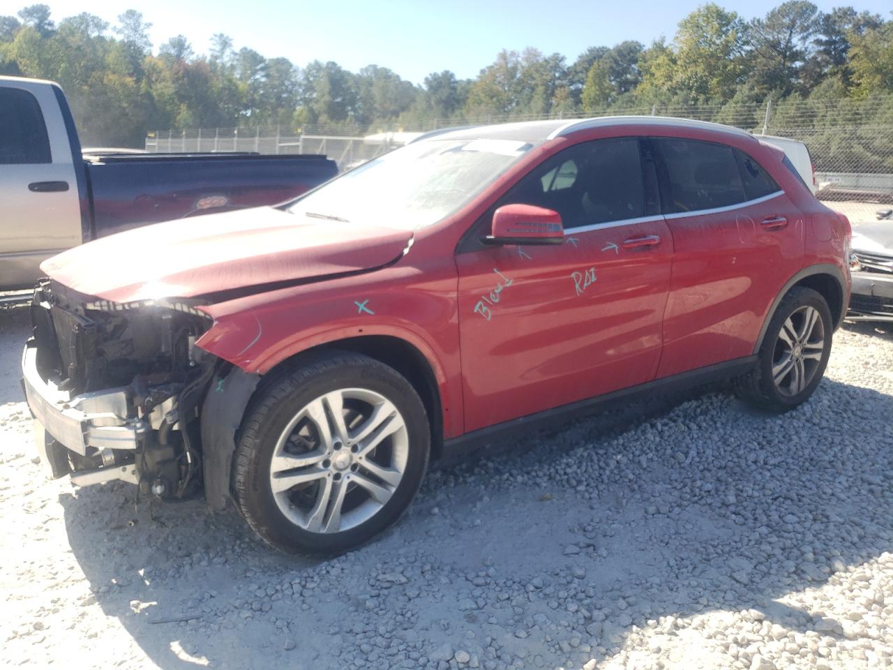 2017 Mercedes-Benz GLA-klasse VIN WDCTG4GBXHJ331353