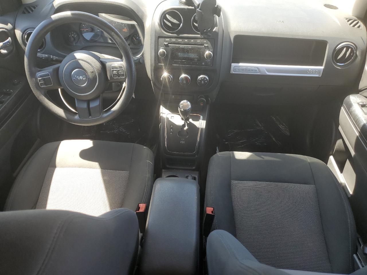 2014 Jeep Compass VIN 1C4NJCBA8ED777679 Copart auction photo, rear end damage thumbnail 8