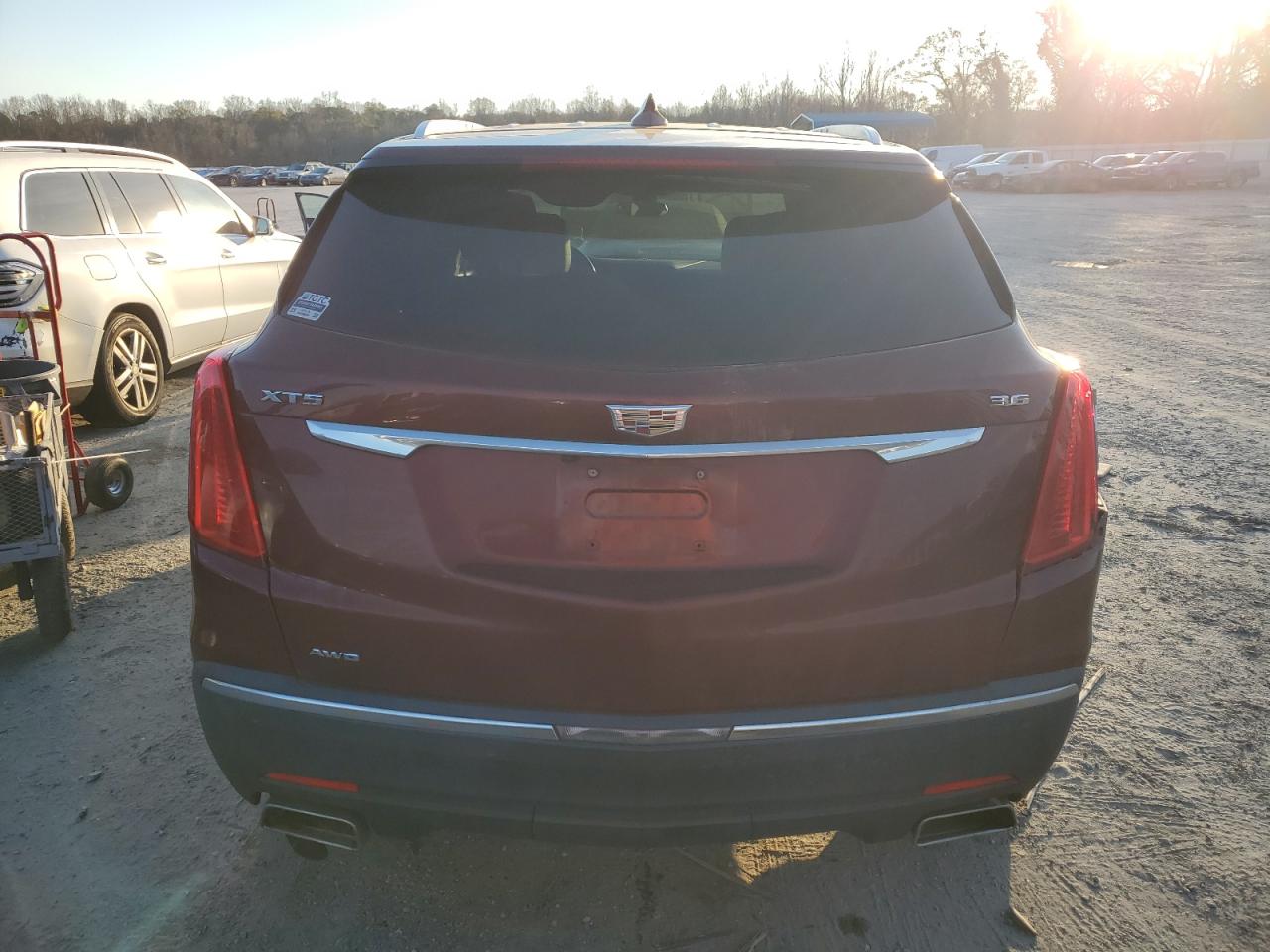 2017 Cadillac XT5 VIN 1GYKNDRS9HZ208174 Copart auction photo, rear end damage thumbnail 6