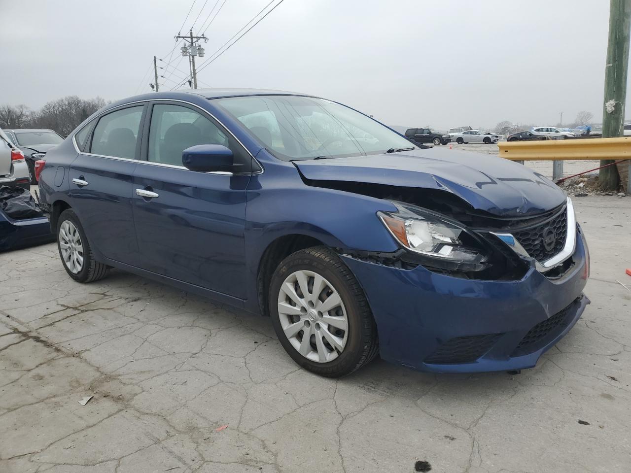 2018 Nissan Sentra VIN 3N1AB7APXJY271418 Copart auction photo, front end / minor dent/scratches damage thumbnail 4