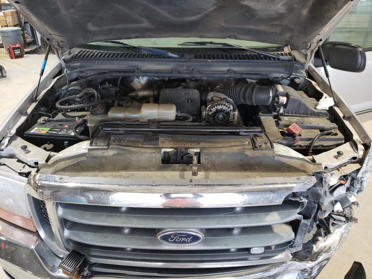 1999 Ford F250 VIN 1FTNX21F6XED39844 Copart auction photo, front end damage thumbnail 11