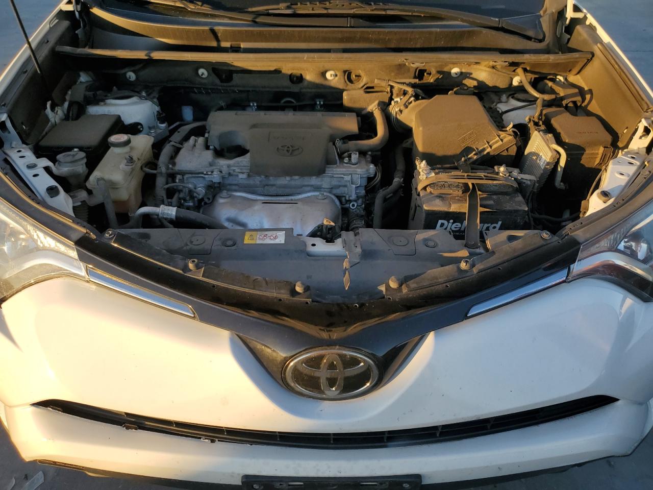 2017 Toyota RAV 4 VIN JTMZFREV1HJ703028 Copart auction photo, rear end damage thumbnail 12
