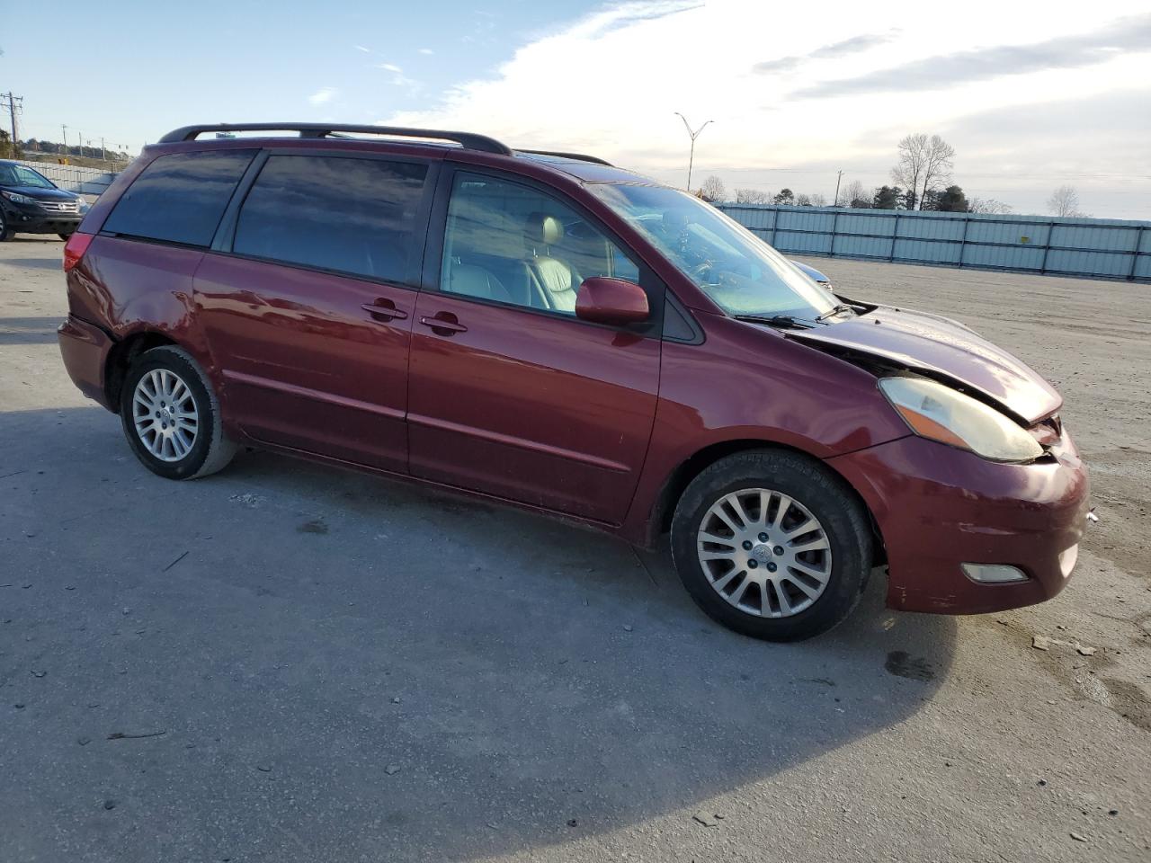 2008 Toyota Sienna VIN 5TDZK22C98S191964 Copart auction photo, front end / rear end damage thumbnail 4