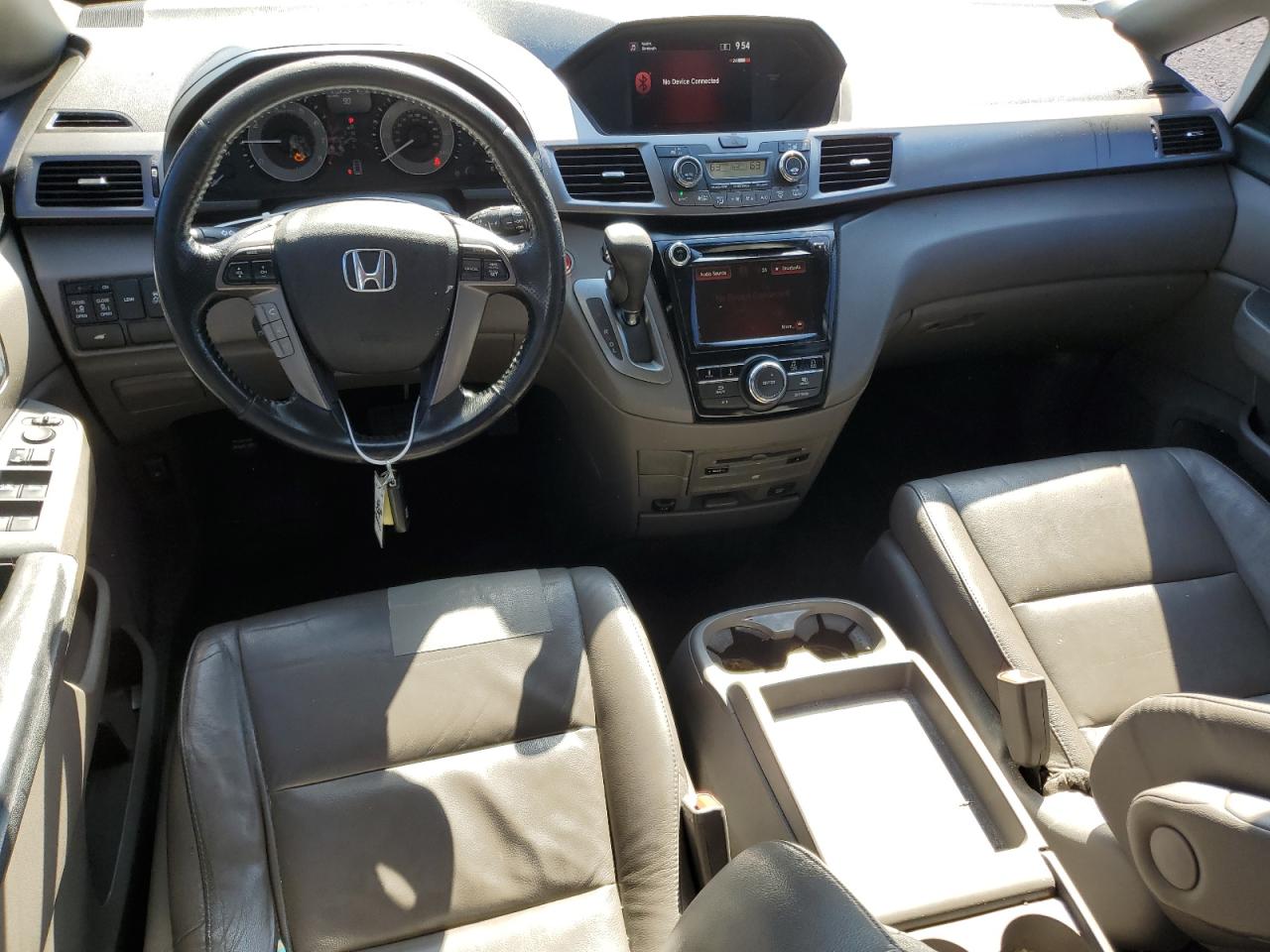 2015 Honda Odyssey VIN 5FNRL5H66FB102871 Copart auction photo, rear end damage thumbnail 8