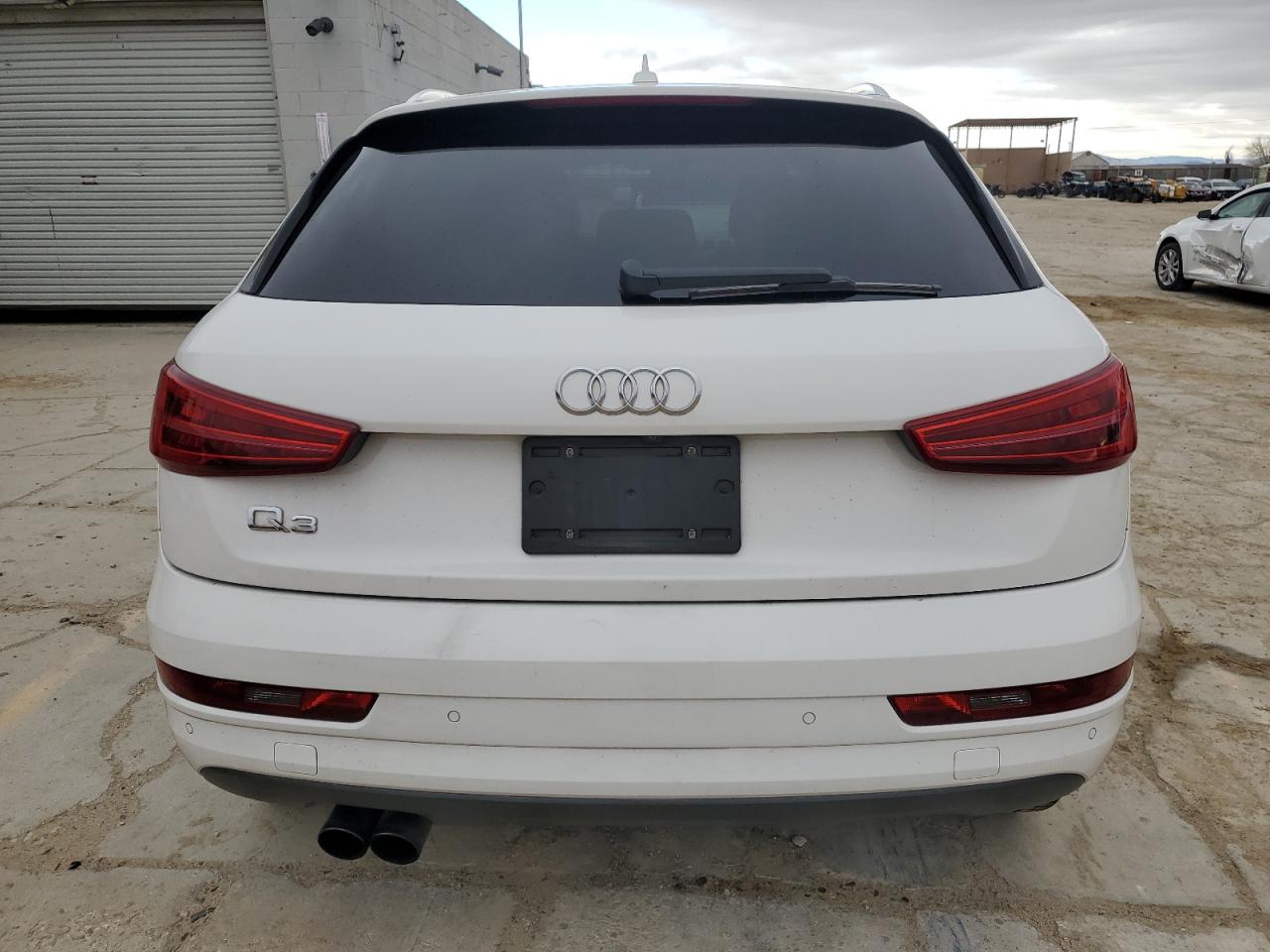 2017 Audi Q3 VIN WA1BCCFS0HR010538 Copart auction photo, front end / mechanical damage thumbnail 6
