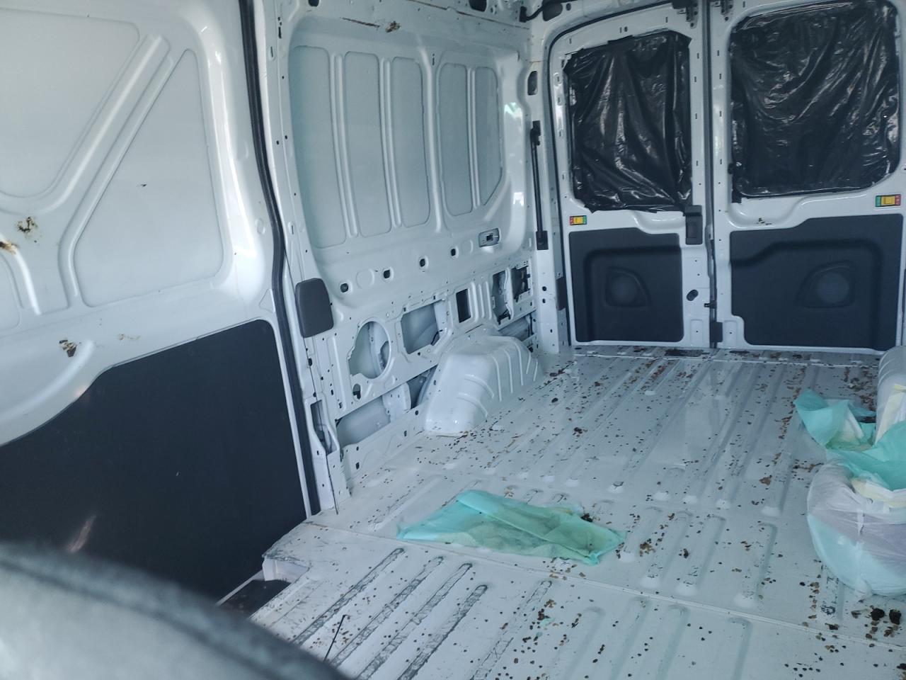 2023 Ford Transit VIN 1FTBR1CG6PKB89510 Copart auction photo, front end / side damage thumbnail 10