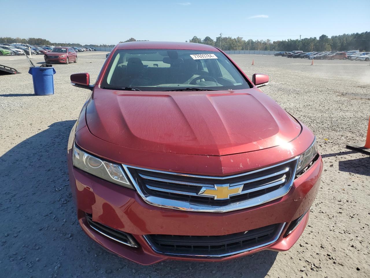 2018 Chevrolet Impala VIN 2G1105S34J9143851 Copart auction photo, rear end damage thumbnail 5