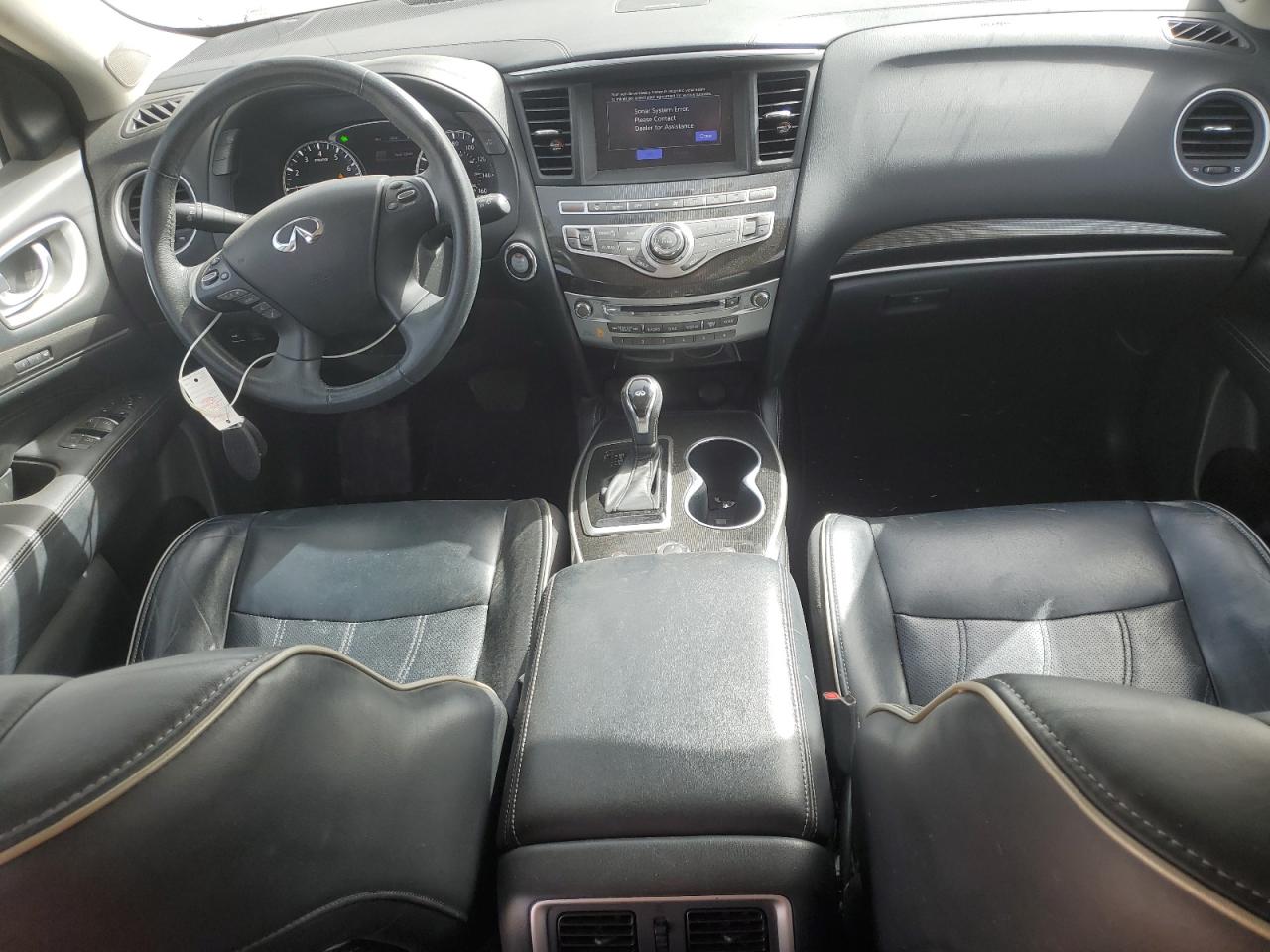 2017 Infiniti QX60 VIN 5N1DL0MM9HC554665 Copart auction photo, front end damage thumbnail 8