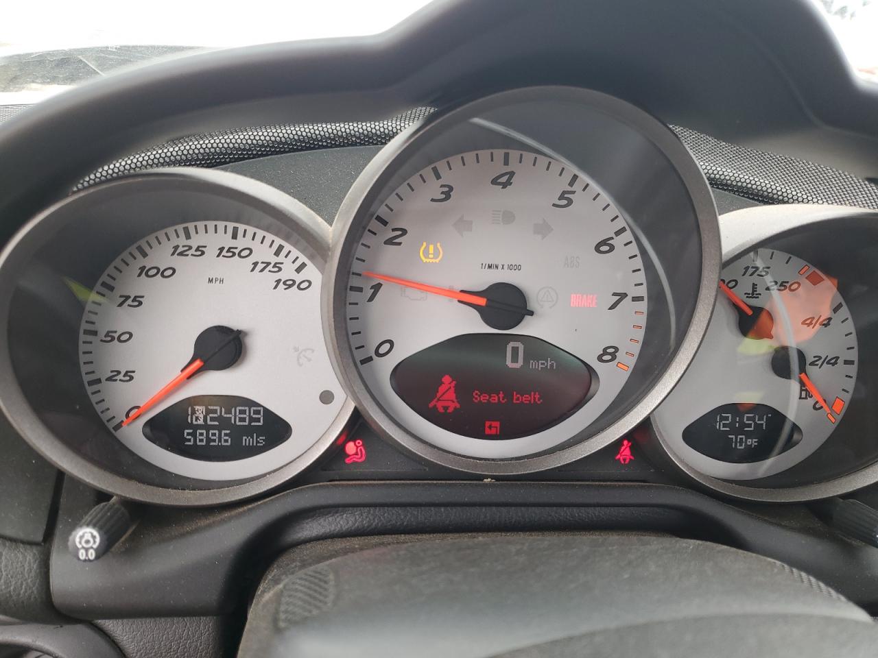 2006 Porsche Cayman VIN WP0AB29856U780159 Copart auction photo, front end damage thumbnail 9