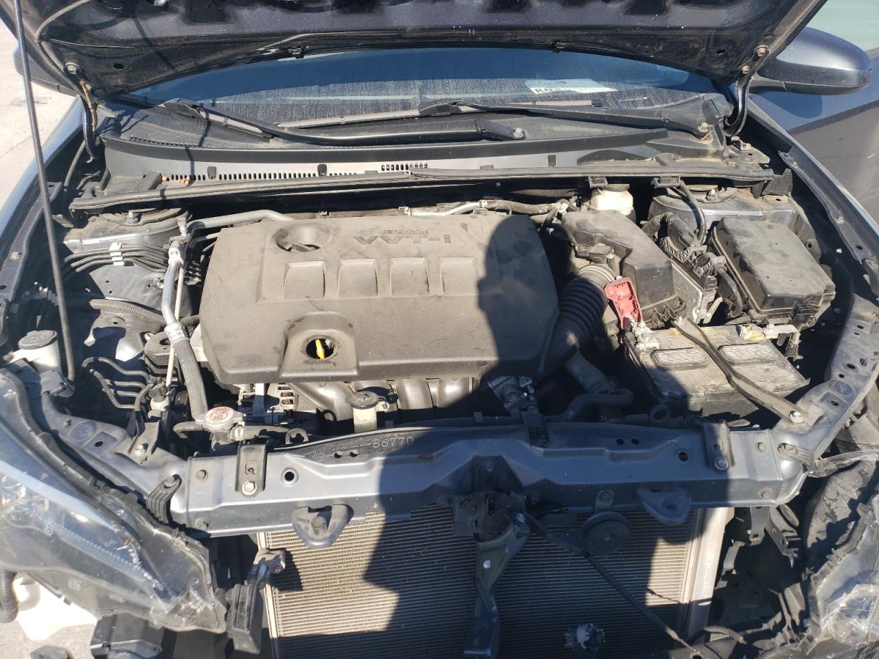 2019 Toyota Corolla VIN 2T1BURHE5KC208577 Copart auction photo, front end / side damage thumbnail 11