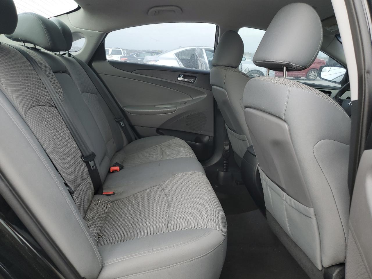 2014 Hyundai Sonata VIN 5NPEB4AC8EH897207 Copart auction photo, side / front end damage thumbnail 10