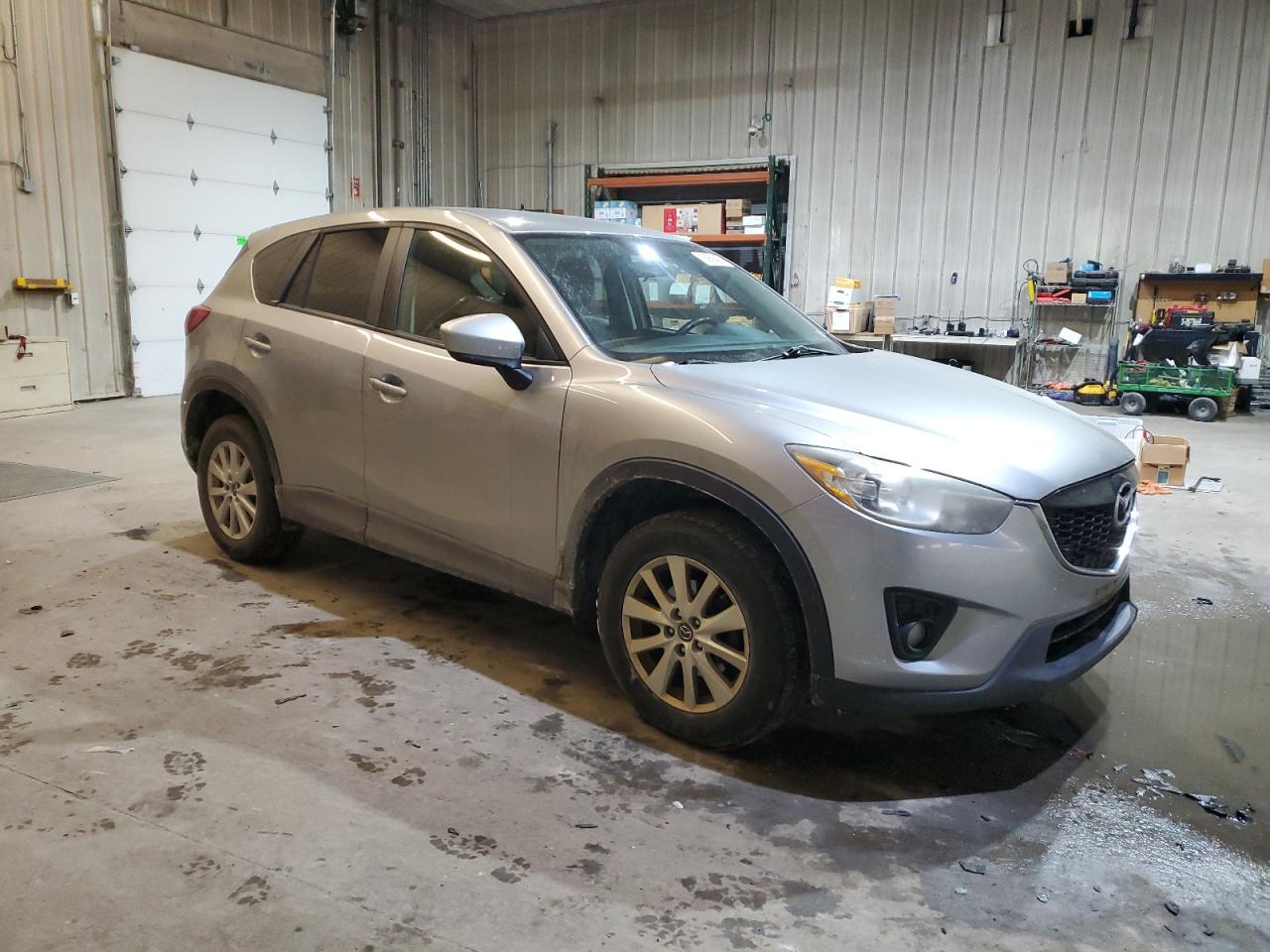 2013 Mazda CX-5 VIN JM3KE4CE5D0163555 Copart auction photo, mechanical damage thumbnail 4