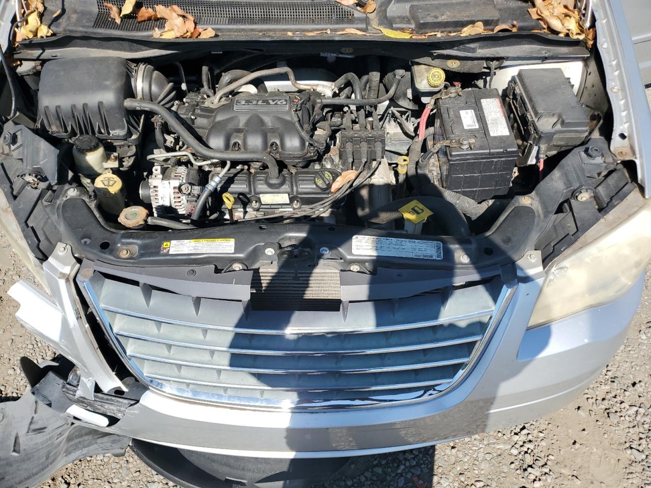 2010 Chrysler Town & Country VIN 2A4RR4DE1AR189155 Copart auction photo, side damage thumbnail 12