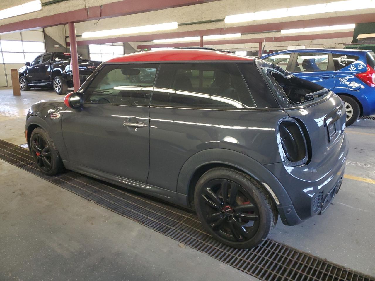 2016 MINI Cooper VIN WMWXM9C58GT997107 Copart auction photo, water/flood / top/roof damage thumbnail 2