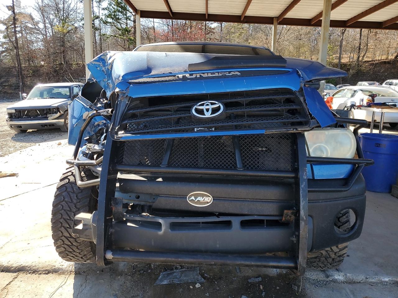 2007 Toyota Tundra VIN 5TFJV52157X001378 Copart auction photo, front end damage thumbnail 5
