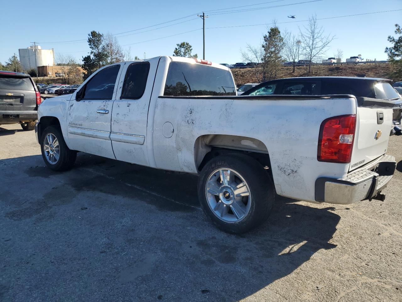 2012 Chevrolet Silverado VIN 1GCRCSE09CZ355610 Copart auction photo, all over damage thumbnail 2