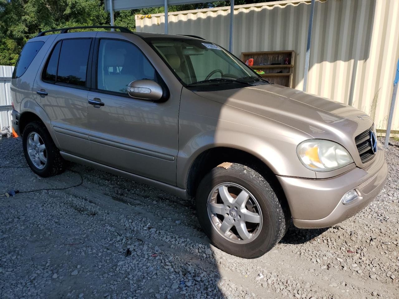 2002 Mercedes-Benz M-klasse VIN 4JGAB75E52A341544 Copart auction photo, rear end damage thumbnail 4