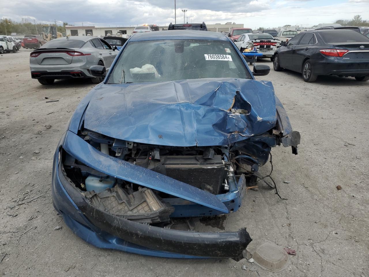 2020 Dodge Charger VIN 2C3CDXBG7LH199640 Copart auction photo, front end / side damage thumbnail 5