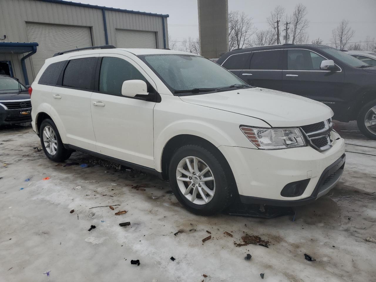 2014 Dodge Journey VIN 3C4PDCBB7ET185287 Copart auction photo, front end damage thumbnail 4