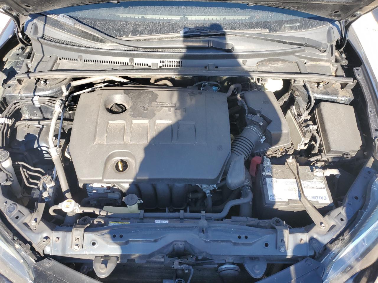 2018 Toyota Corolla VIN 5YFBURHE3JP771559 Copart auction photo, side / front end damage thumbnail 12