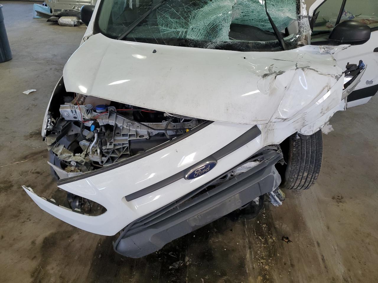 2015 Ford Transit VIN NM0LS6E70F1219556 Copart auction photo, front end / undercarriage damage thumbnail 12