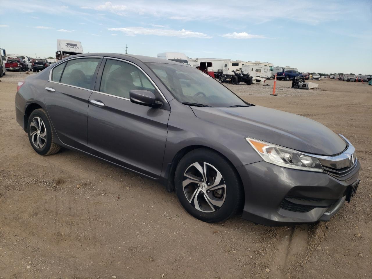 2017 Honda Accord VIN 1HGCR2F36HA283348 Copart auction photo, front end / undercarriage damage thumbnail 4