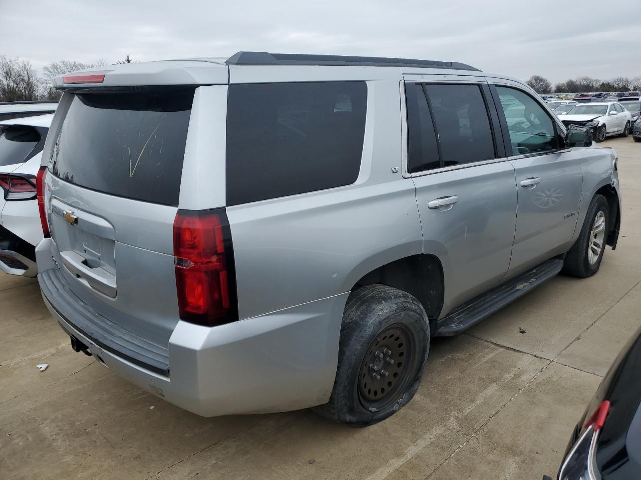 2018 Chevrolet Tahoe VIN 1GNSCBKCXJR207986 Copart auction photo, front end damage thumbnail 3