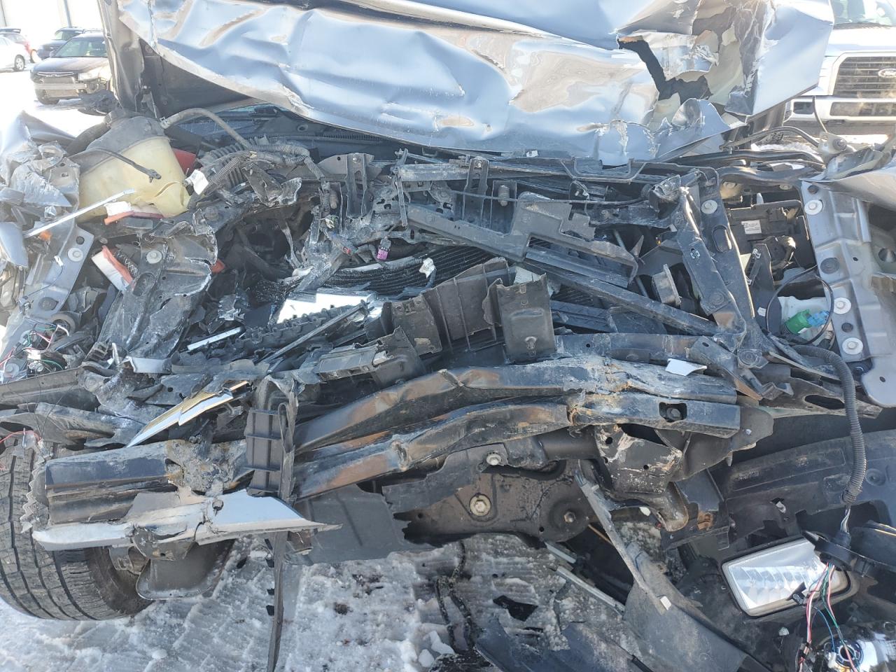 2018 Chevrolet Suburban VIN 1GNSKHKCXJR303879 Copart auction photo, front end damage thumbnail 13
