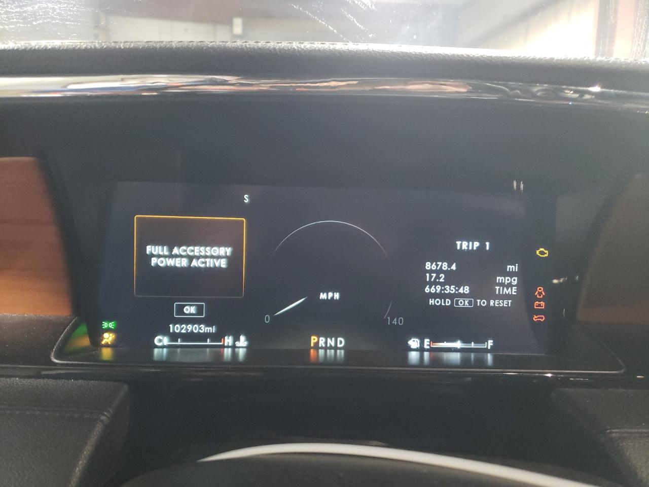 2019 Lincoln Navigator VIN 5LMJJ2LT5KEL17211 Copart auction photo, side damage thumbnail 9