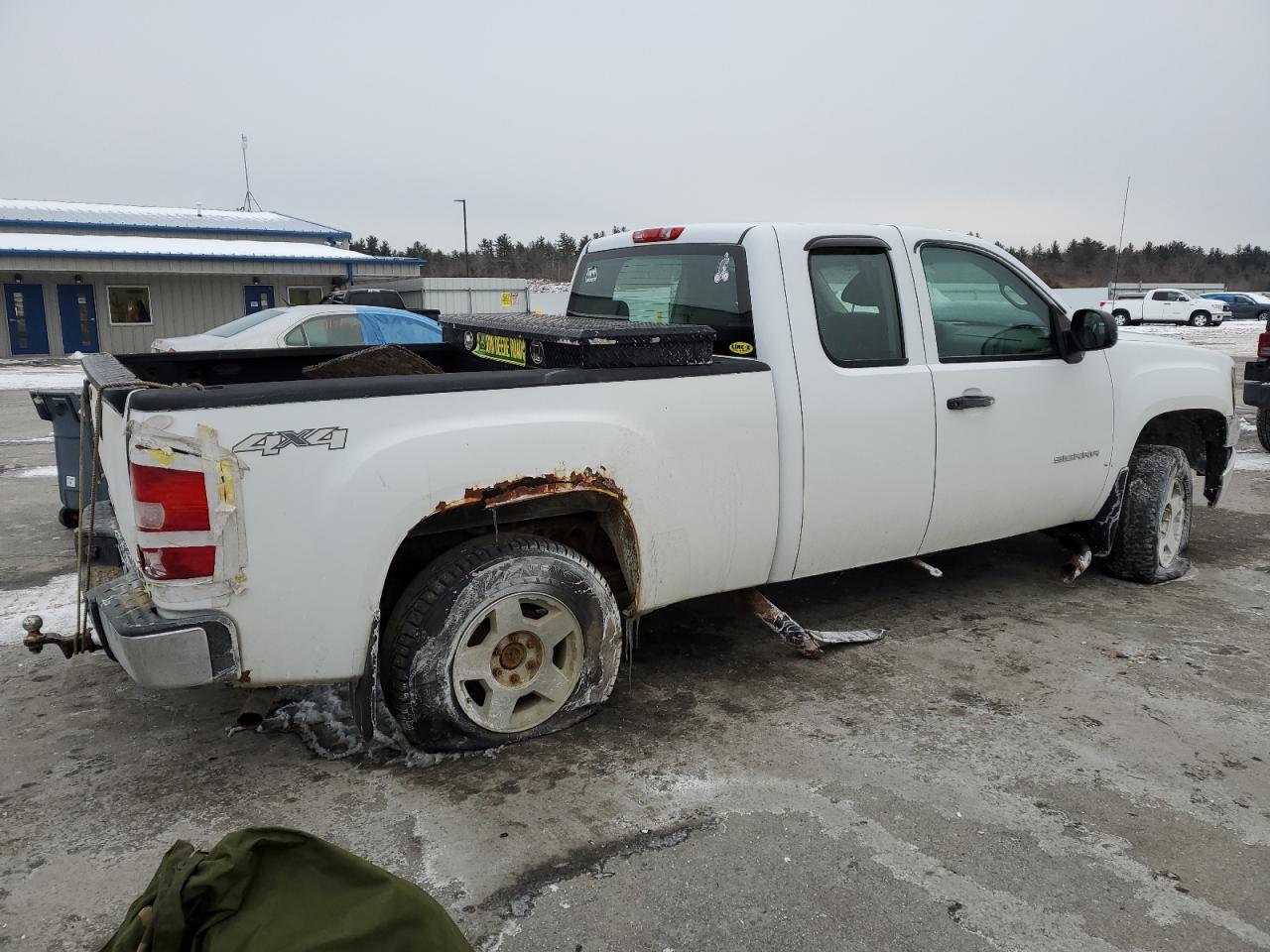 2013 GMC Sierra VIN 1GTR2TE77DZ140511 Copart auction photo, all over damage thumbnail 3