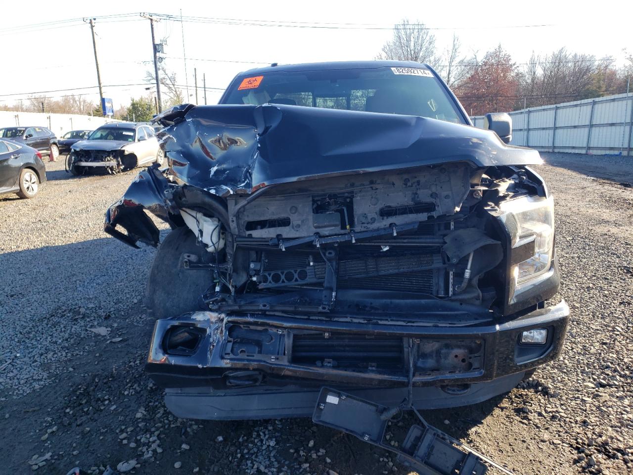 2015 Ford F-150 VIN 1FTFW1EG5FFB26445 Copart auction photo, front end damage thumbnail 5