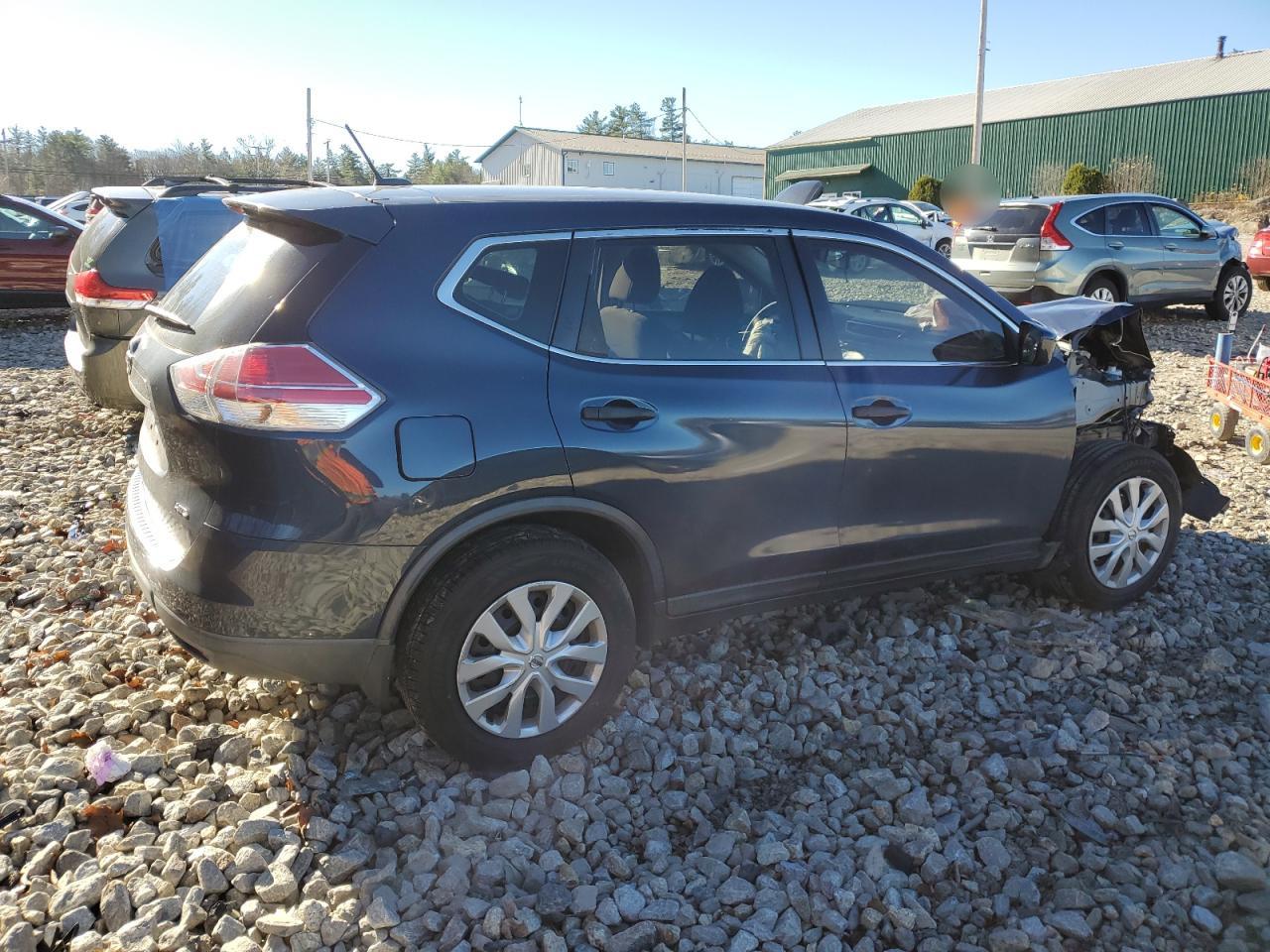 2016 Nissan Rogue VIN KNMAT2MV3GP723856 Copart auction photo, front end damage thumbnail 3
