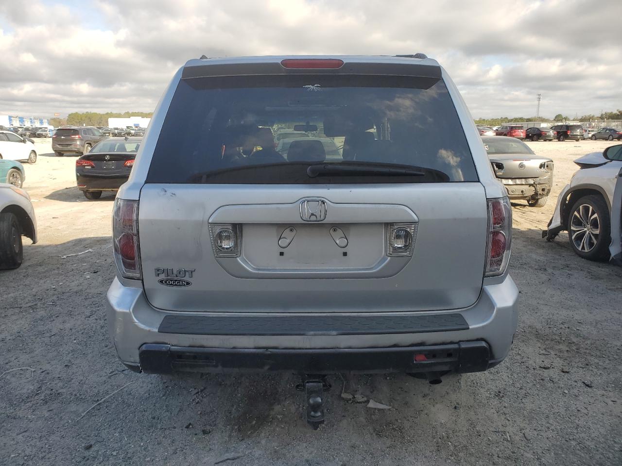 2008 Honda Pilot VIN 5FNYF28358B012606 Copart auction photo, minor dent/scratches damage thumbnail 6