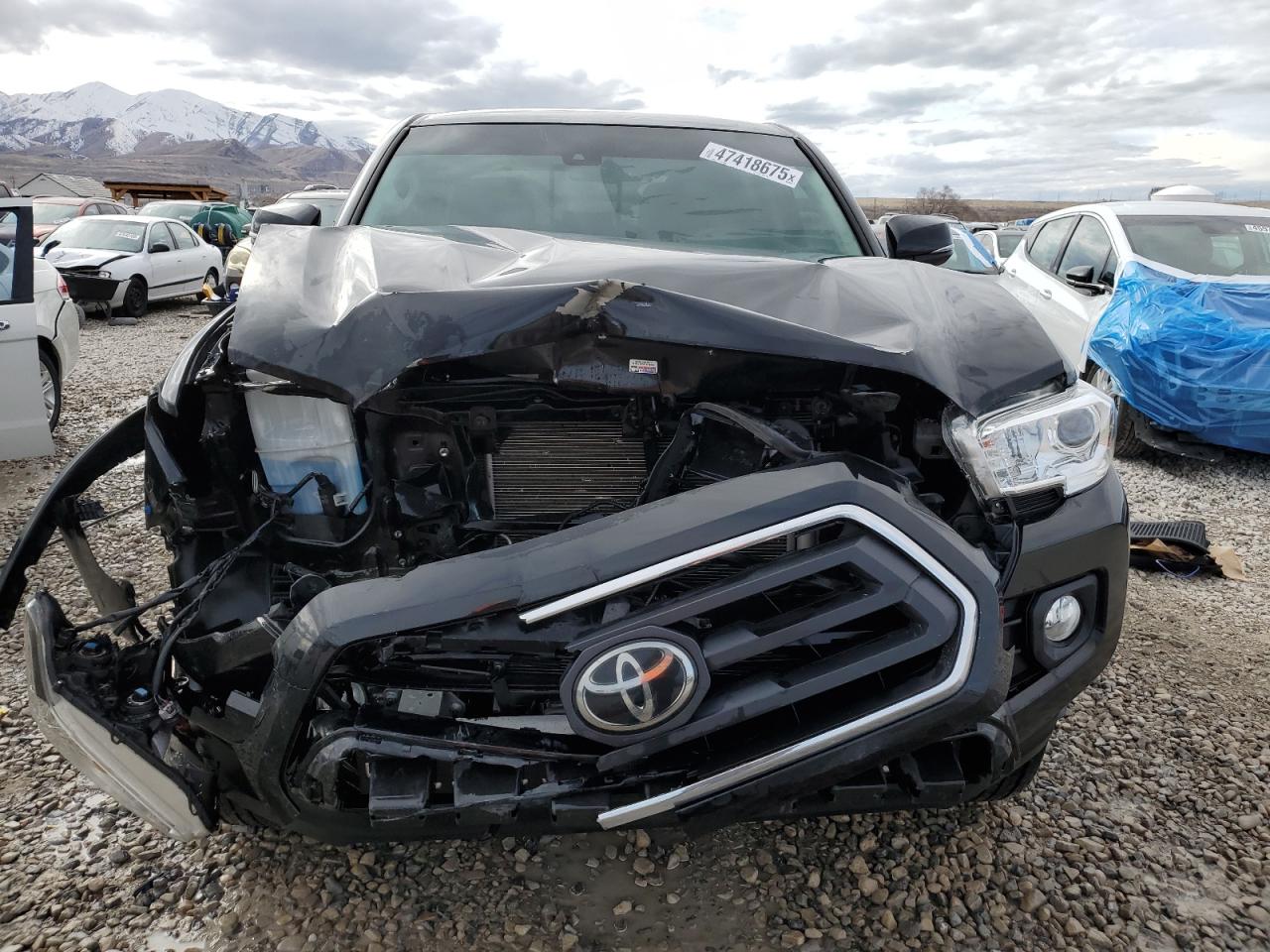 2021 Toyota Tacoma VIN 3TMCZ5AN4MM400298 Copart auction photo, front end damage thumbnail 5