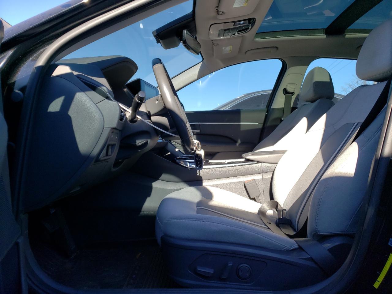2021 Hyundai Sonata VIN 5NPEF4JA7MH120972 Copart auction photo, undercarriage / front end damage thumbnail 7