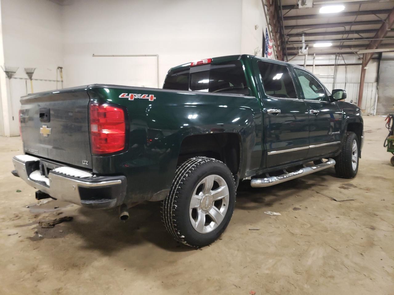 2014 Chevrolet Silverado VIN 3GCUKSEC1EG455016 Copart auction photo, front end / mechanical damage thumbnail 3