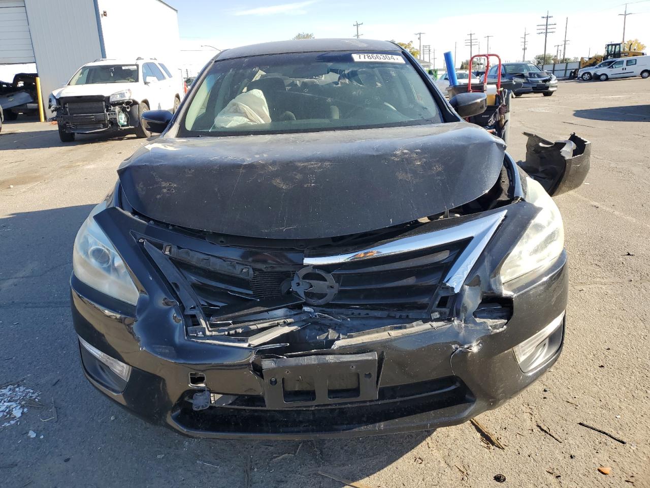 2014 Nissan Altima VIN 1N4AL3AP4EN352376 Copart auction photo, rear end / front end damage thumbnail 5
