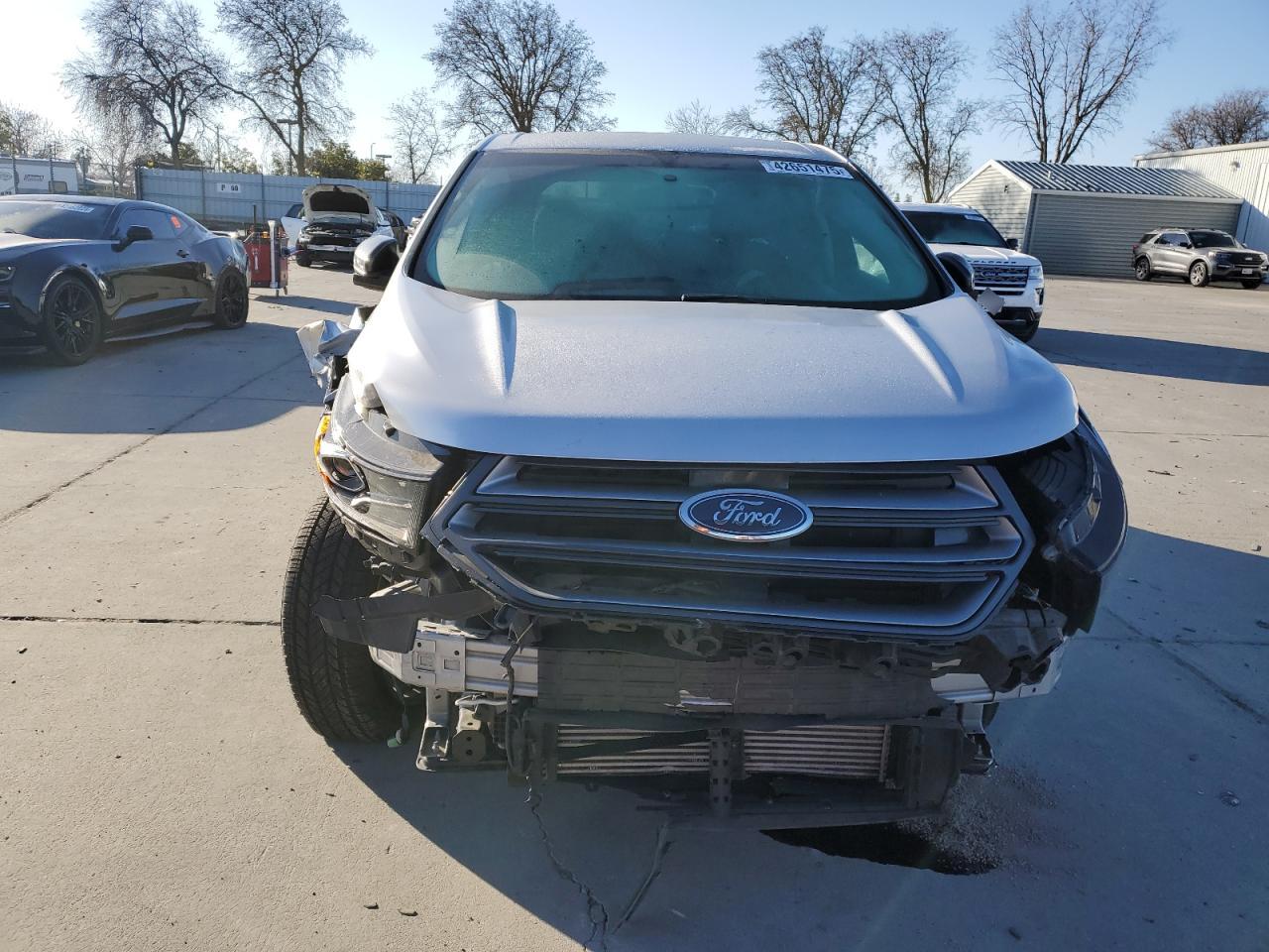 2018 Ford Edge VIN 2FMPK3J94JBC32281 Copart auction photo, front end damage thumbnail 5