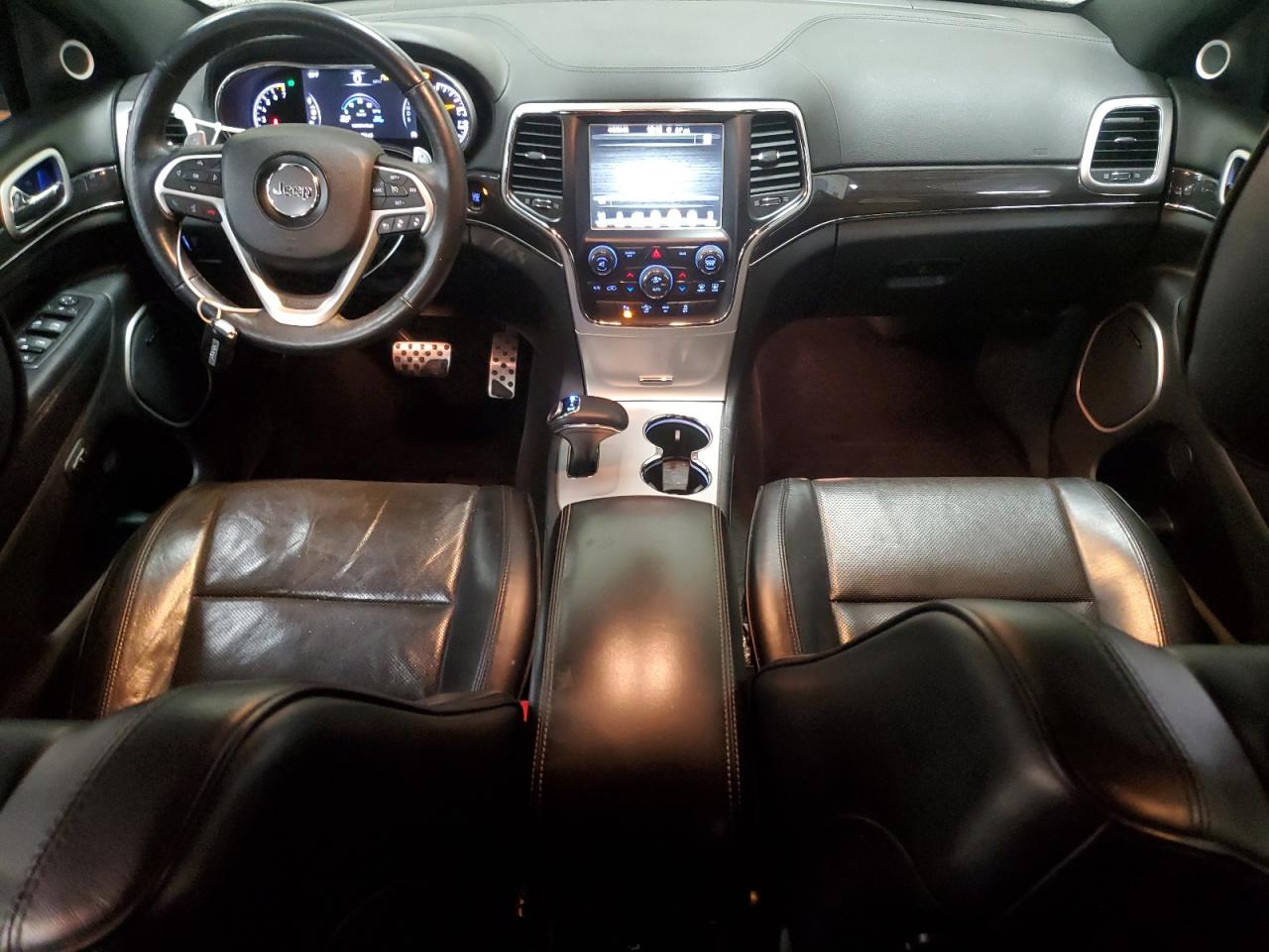 2015 Jeep Grand Cherokee VIN 1C4RJFCG0FC118282 Copart auction photo, rear end / side damage thumbnail 8
