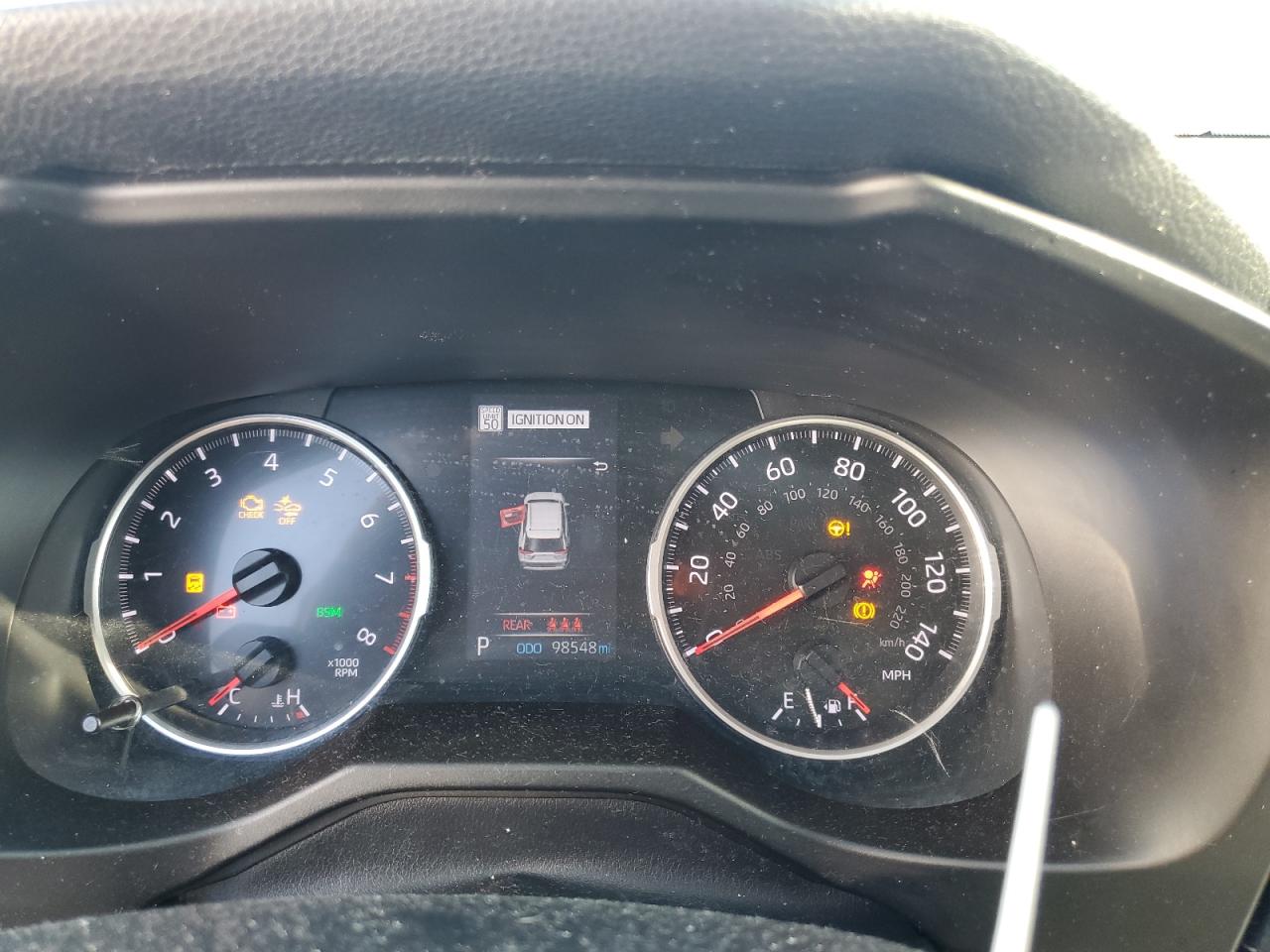 2019 Toyota RAV 4 VIN 2T3P1RFV8KC005837 Copart auction photo, front end damage thumbnail 9