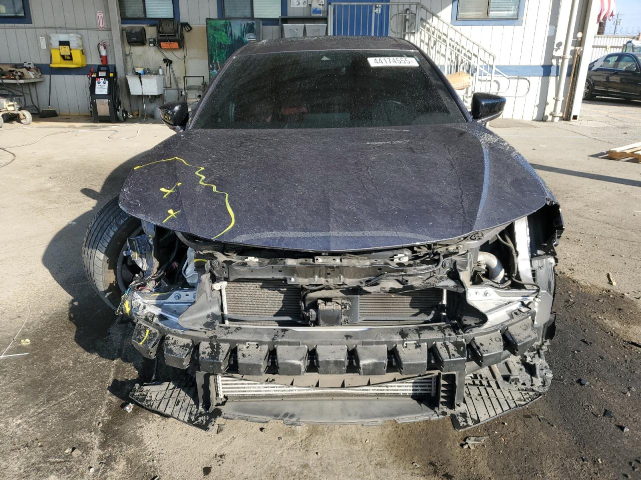 2022 Acura TLX VIN 19UUB6F58NA000168 Copart auction photo, front end damage thumbnail 5