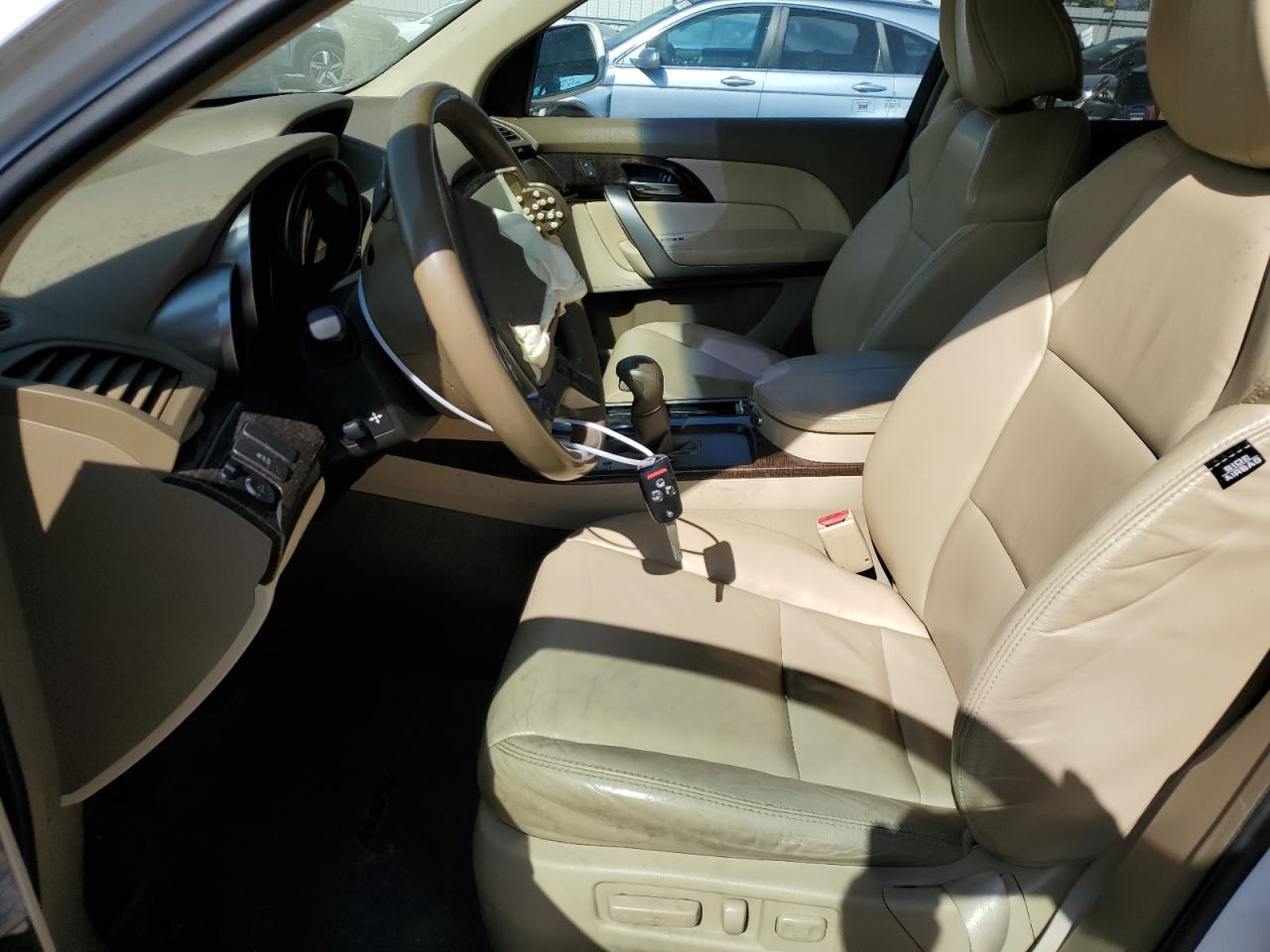 2012 Acura MDX VIN 2HNYD2H35CH548779 Copart auction photo, front end / side damage thumbnail 7